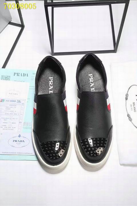 Prada casual shoes men-009